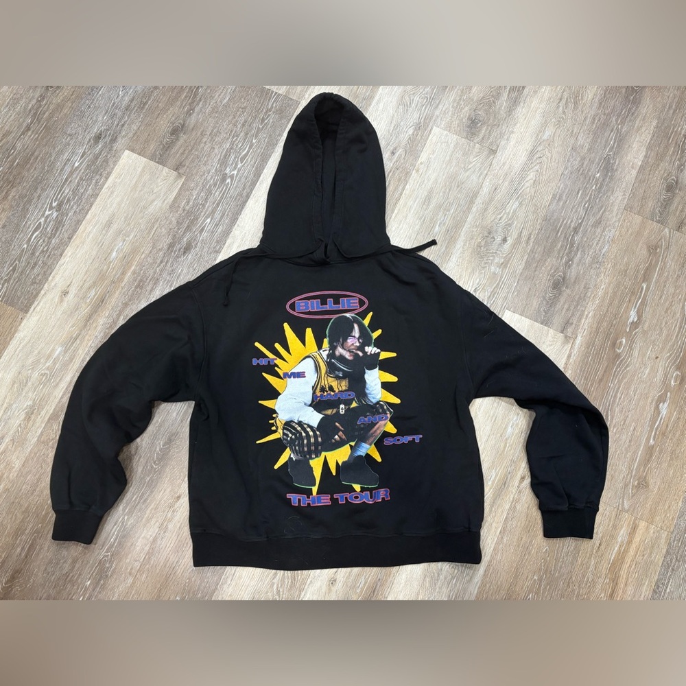 Brand New SOLD OUT Billie Eilish HIT  ME HARD & SOFT WORLD TOUR PULLOVER HOODIE